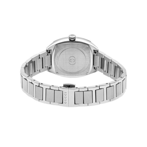 Gucci Interlocking G Quartz Diamond Silver Dial Women's Quartz Watch YA142510