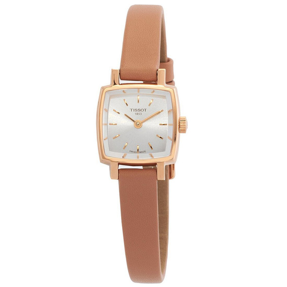 Tissot Lovely Women's Quartz Silver Dial Leather Watch T058.109.36.031.01