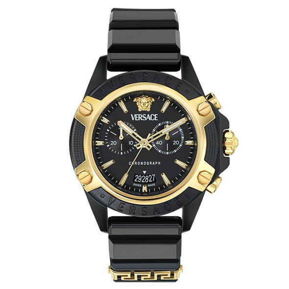 Versace Icon Active Men's Black Dial Quartz Watch VE8P00724
