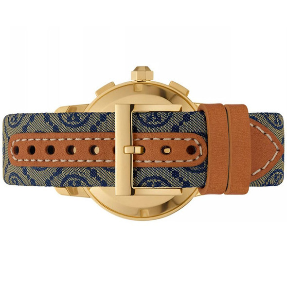 Tory Burch The Tory Chronograph Women's White Dial Quartz Watch TBW1035