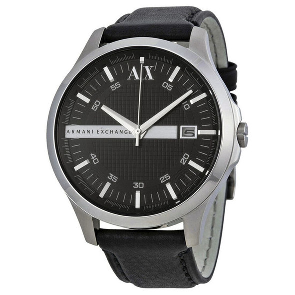 Armani Exchange Whitman Men's Black Dial Quartz Watch AX2101