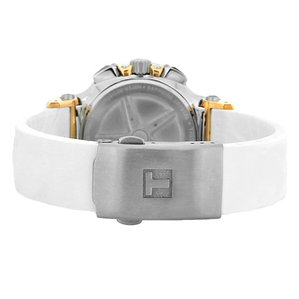 Tissot T-Race Women's White Strap Quartz Chronograph Watch T048.217.27.017.00