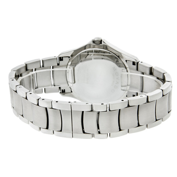 Movado Masino Men's Diamond Black Dial Swiss Quartz Watch 0606185