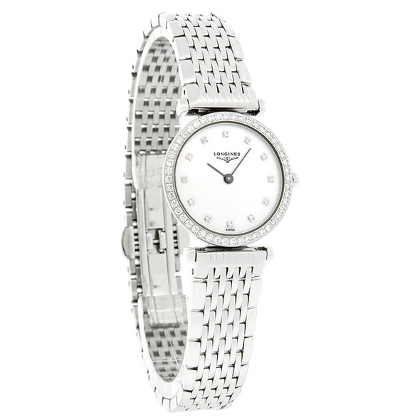 Longines La Grande Classique Women's Diamond Swiss Quartz Watch L4.241.0.80.6