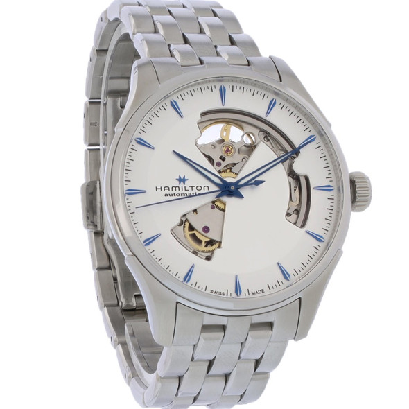 Hamilton Jazzmaster Open Heart Men's Silver Dial Swiss Automatic Watch H32675150