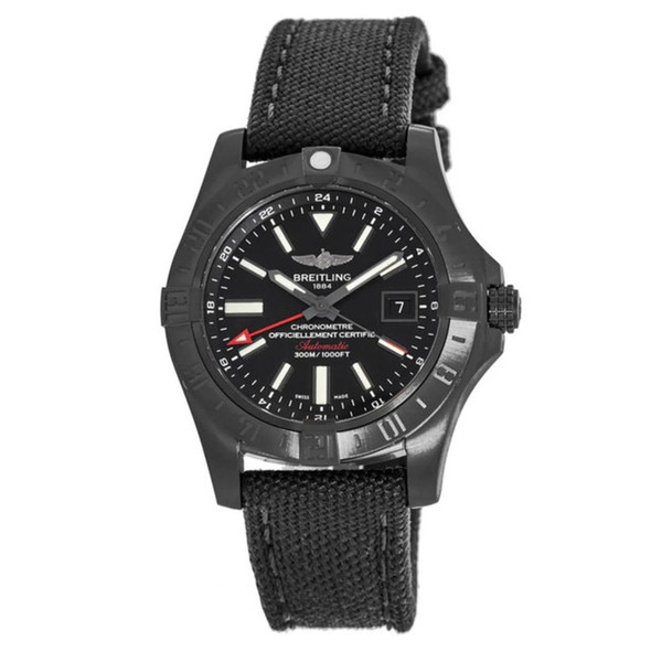 Breitling Avenger II GMT Men's Black Dial Automatic Watch M3239010-BF04-109W