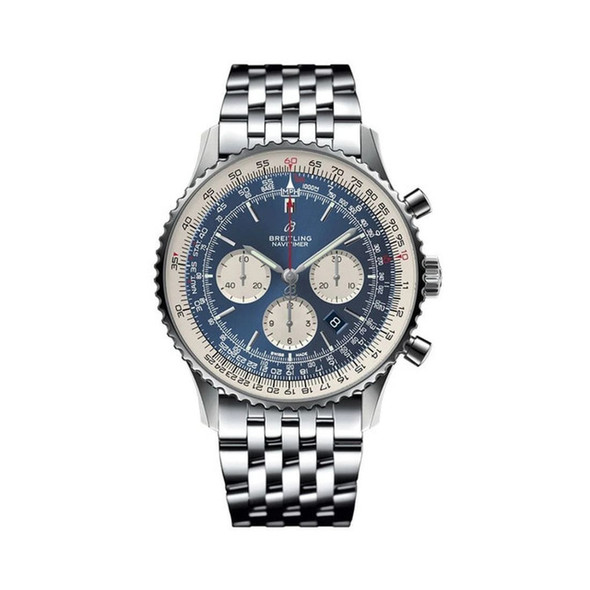 Breitling Navitimer 01 Men's Blue Dial Automatic Watch AB012721-CA05-453A