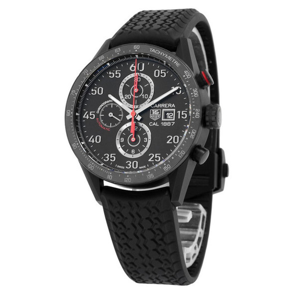 Tag Heuer Carrera 1887 Racing Men's Black Dial Automatic Watch CAR2A80.FC6237