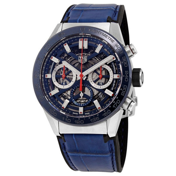 Tag Heuer Carrera Men's Blue Dial Automatic Watch CBG2011.FC6430
