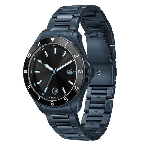 Lacoste Tiebreaker Men's Black Dial Quartz Watch 2011128