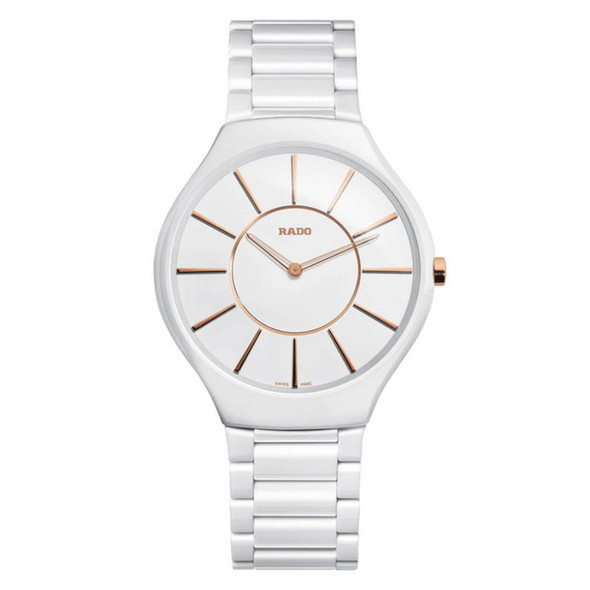 Rado True Thinline Women's White Dial Quartz Watch R27957102