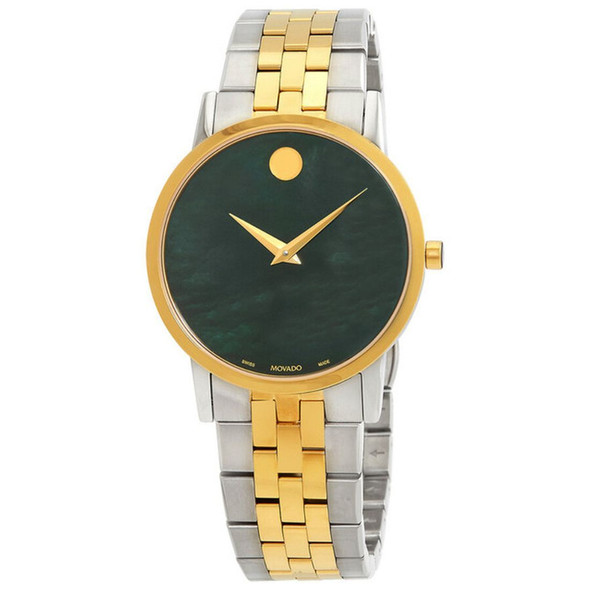 Movado Museum Classic Women's Green Dial Quartz Watch 0607631