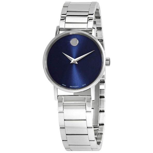 Movado Classic Museum Women's Blue Dial Quartz Watch 0607235
