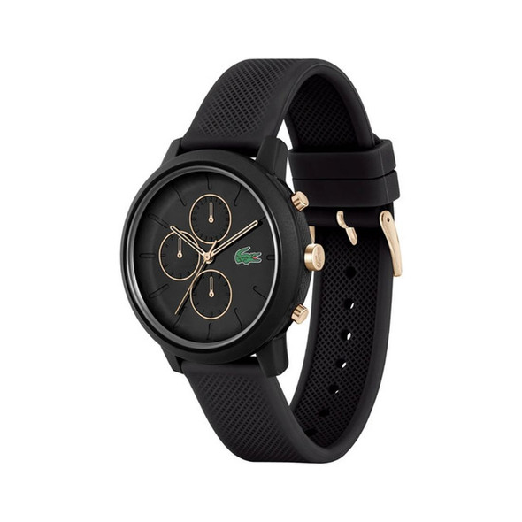 Lacoste 12.12 Chrono Men's Black Dial Quartz Watch 2011247