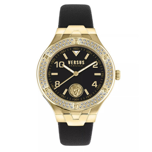Versace Vittoria Women's Black Dial Quartz Watch VSPVO2324