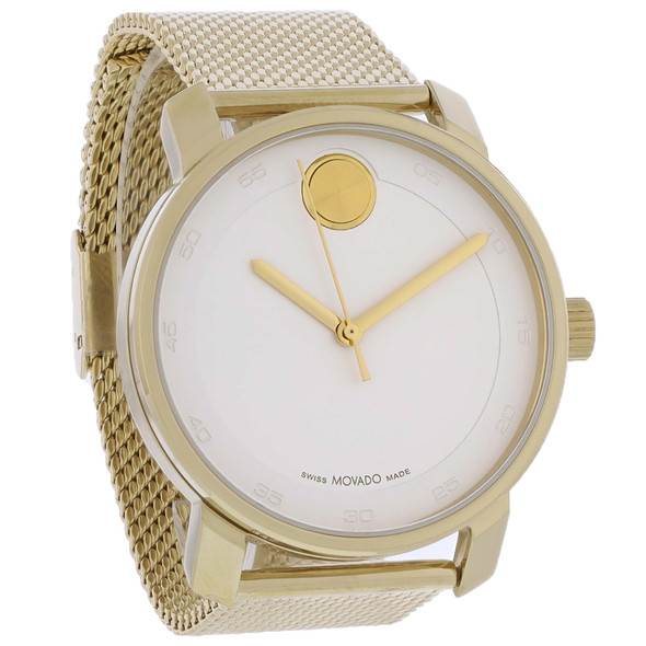 Movado Bold Access Series Men's Gold Tone Stainless Steel Quartz Watch 3601077