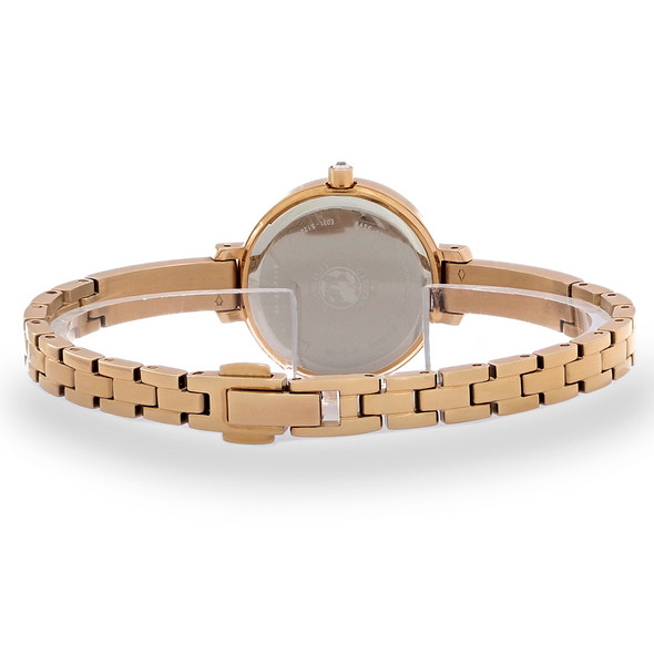 Citizen Eco-Drive Silhouette Crystal Women's Rose Gold PVD Watch EM0863-53D