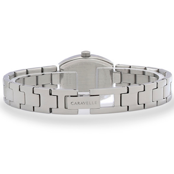 Caravelle By Bulova Women's Crystal Stainless Steel Quartz Watch 43L204