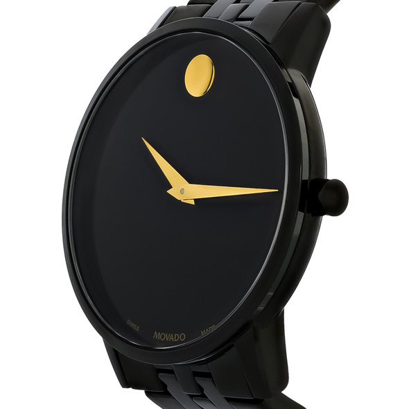 Movado Classic Museum Men's Black ION PVD Stainless Quartz Watch 0607626