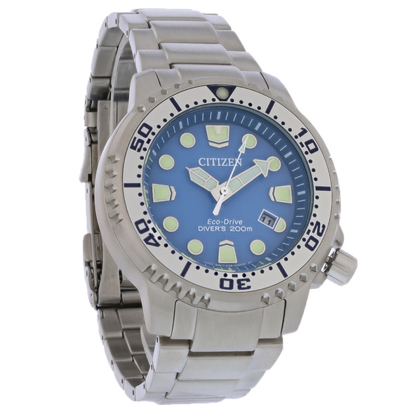 Citizen Eco-Drive Men's Promaster Divers Stainless Steel Watch BN0165-55L