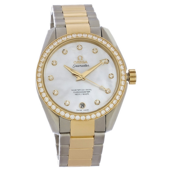 Omega Seamaster Aqua Terra Men's Diamond Automatic Watch 231.25.39.21.55.002