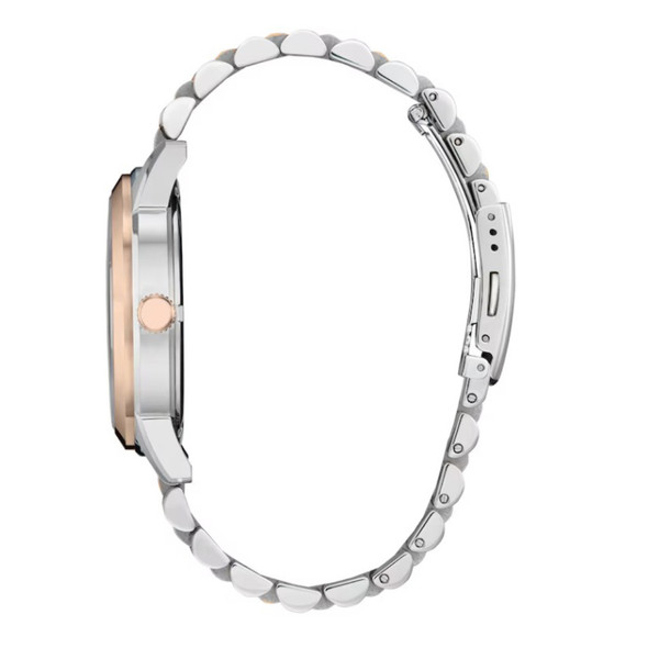 Citizen Rolan Eco-Drive Brown Dial Two-Tone Men's Eco-Drive Watch AW0156-57X