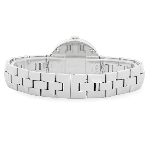 Movado Sapphire Series Diamond Women's Mirror Dial Swiss Quartz Watch 0606815