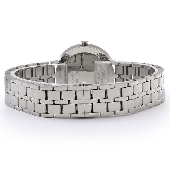 Movado Kora Women's Stainless Steel Diamond Swiss Quartz Watch 0607322