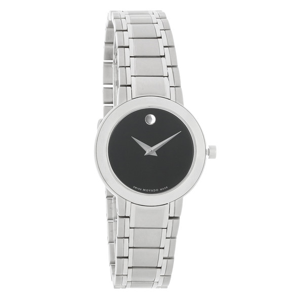 Movado Stiri Women's Black Museum Dial Swiss Quartz Watch 0606192