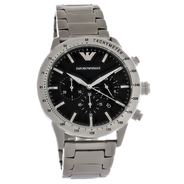 Emporio Armani Mario Men's Stainless Steel Chronograph Quartz Watch AR11241