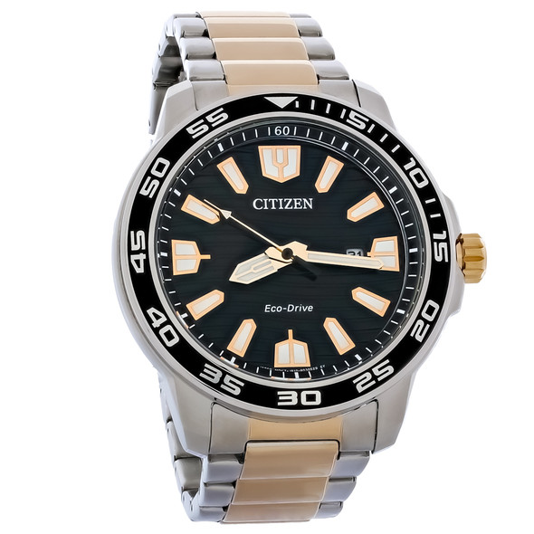 Citizen Eco Drive Marine Sport Men's Two-Tone Stainless Steel Watch AW1524-84E