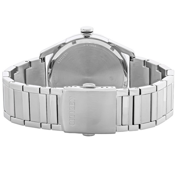 Citizen Eco Drive Classic Stainless Steel Blue Dial Watch AW0081-54L