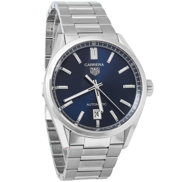 Tag Heuer Carrera Men's Blue Dial Swiss Automatic Watch WBN2112.BA0639