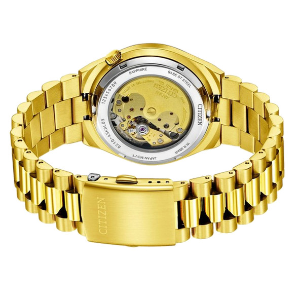 Citizen Tsuyosa Automatic Green Dial Gold-Tone Eco-Drive Watch NJ0152-51X