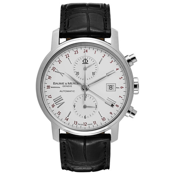 Baume et Mercier Classima Executives Men's White Dial Automatic Watch MOA08851