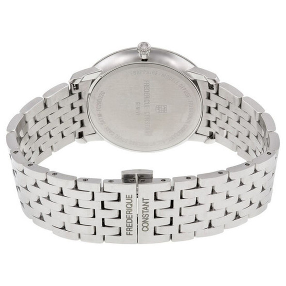 Frederique Constant Slimline Men's Silver Dial Quartz Watch FC-220S5S6B