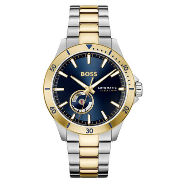 Hugo Boss Troper Men's Blue Dial Automatic Watch 1514201