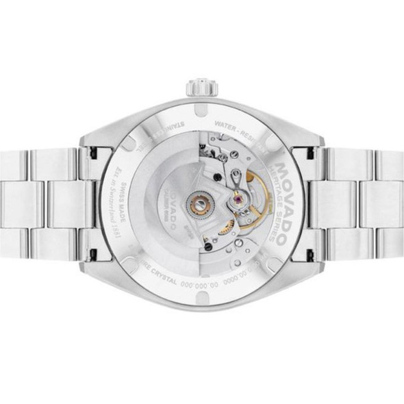 Movado Heritage Series Datron Unisex Blue Dial Automatic Watch 3650195