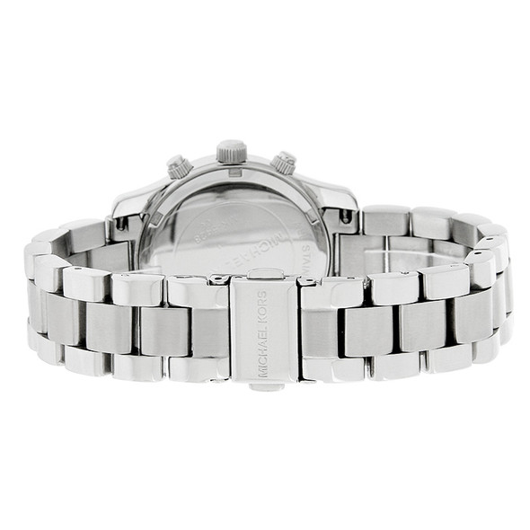 Michael Kors MK5428 Women's Runway Quartz Chronograph Silver Dial Watch