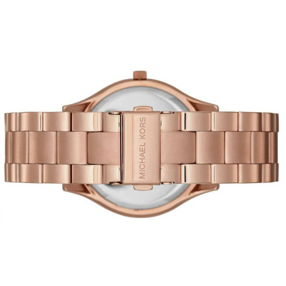 Michael Kors MK3197 Women's Runway Quartz Rose Gold-Tone Watch