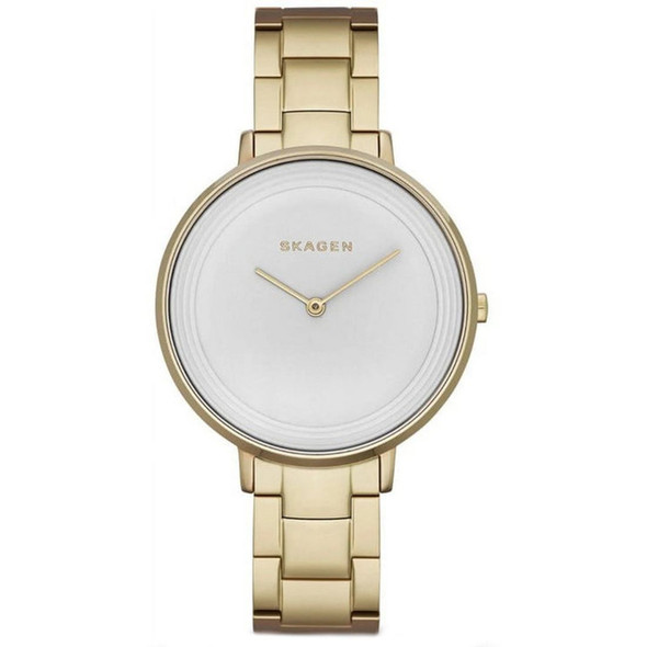 Skagen Ditte Women's Gold Stainless Steel Quartz Watch SKW2330