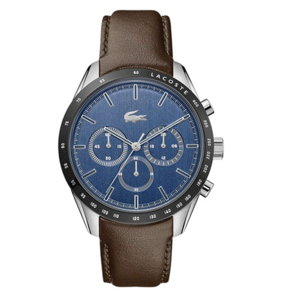 Lacoste Boston Men's Brown Leather Quartz Watch 2011093