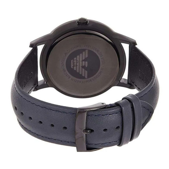 Armani Renato Men's Blue Leather Quartz Watch AR2479