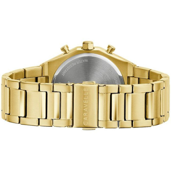 Bulova Caravelle Classic Men's Gold Stainless steel Quartz Watch 44A123