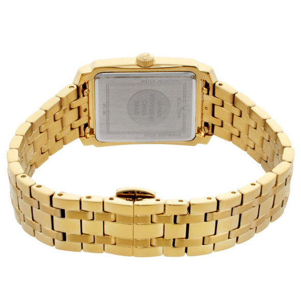Bulova Sutton Women's Gold Stainless steel Quartz Watch 97L186