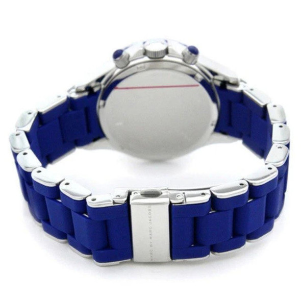 Marc Jacobs Rock Women's Blue Silicone Quartz Watch MBM2548