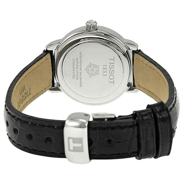 Tissot Everytime Women's Black Leather Quartz Watch T057.210.16.057.00