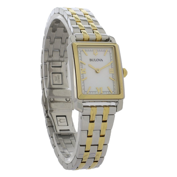 Bulova Sutton Women's Two-Tone Stainless Steel Quartz Watch 98L308
