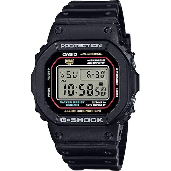 Casio G-SHOCK 5600 Series Men's Quartz Black Dial Watch DW5600RL-1