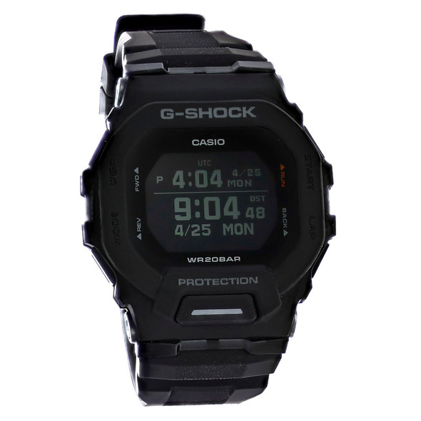 Casio G-Squad Men's Bluetooth Digital Black Resin Quartz Watch GBD200-1